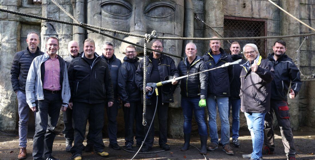„Gemeinsam für die Natur: Jubiläumsaktion zur Reinigung des Orang-Utan-Geheges im Zoo Osnabrück“