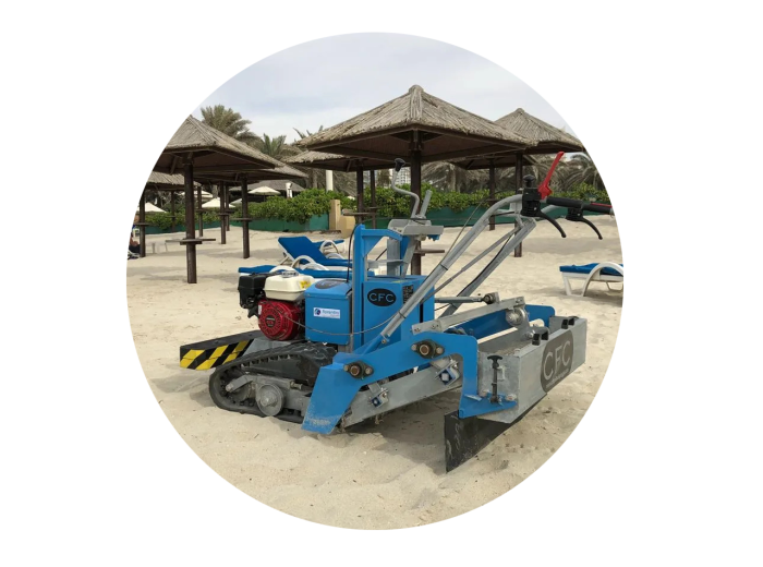 Baby Tapiro – Präzise Sandaufbereitung für Spielplätze