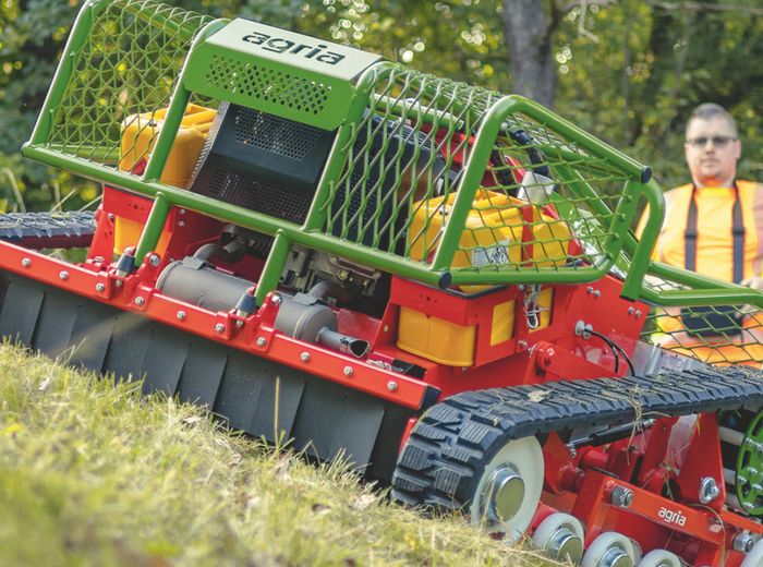 Agria Mähraupen in Rot und Grün – Vielseitige Power bei Stavermann