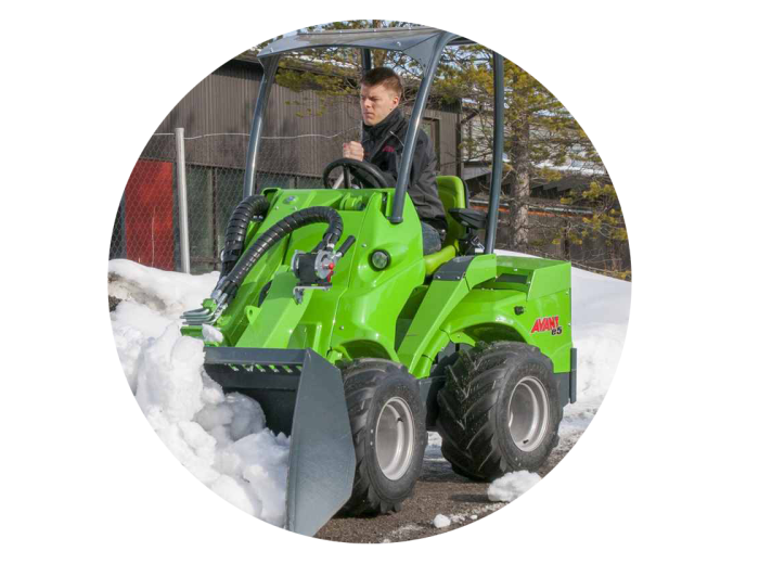 Avant 530 – Kompakter und vielseitiger Hoflader für zahlreiche Einsätze