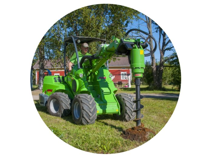 Avant Erdbohrer – Effiziente Erdarbeiten im Garten und Bau
