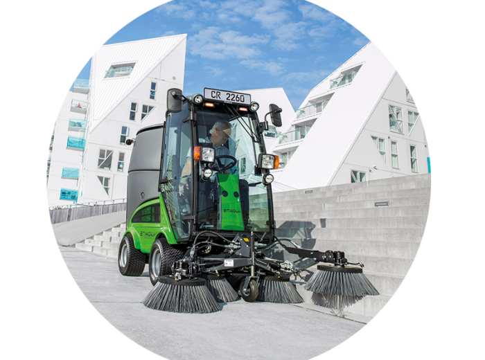 Egholm 2260 Kehrmaschine – Effiziente Reinigung auf jedem Terrain