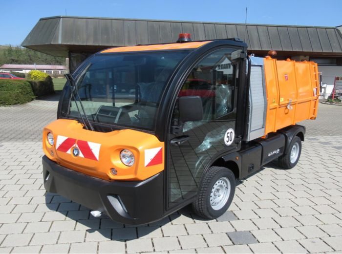 Goupil Leichtmüllverdichter LME2-0: Kompakter und effiziente Lösung für die Müllverdichtung in städtischen Bereichen