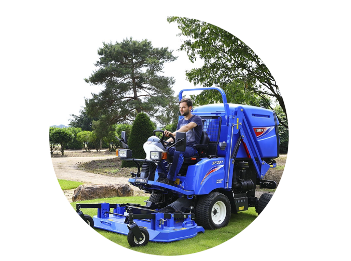 Iseki SF – Leistungsstarker Großflächenmäher für vielseitige Einsätze