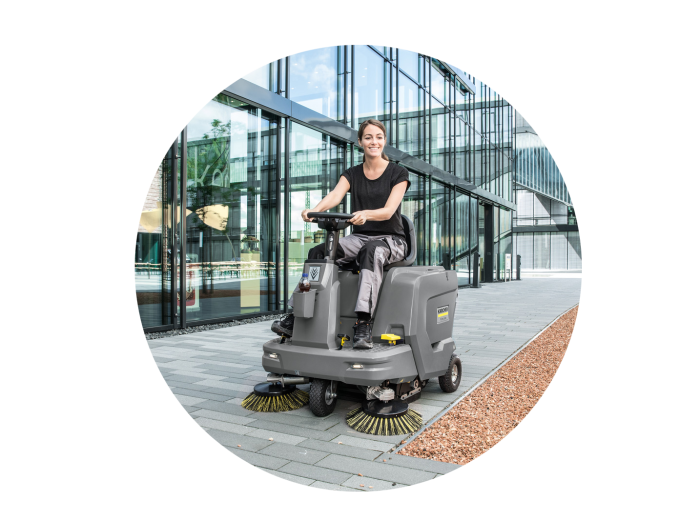 Kärcher B 110 R – Für saubere Böden und enge Räume