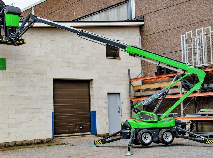 Leguan 135 Neo Hubarbeitsbühne – Kompakter Hubsteiger für präzise Höhenzugriffe | Höchste Flexibilität & Sicherheit