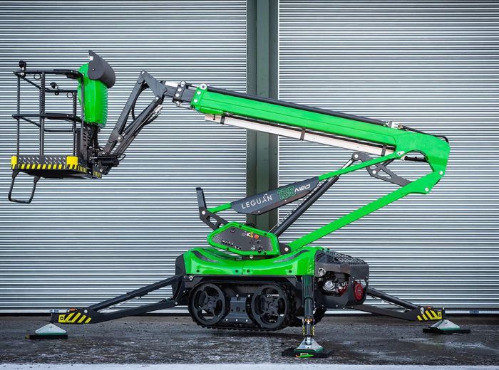 Leguan Hubarbeitsbühne – Vielseitige Höhenzugriffe für präzise Arbeiten | Kompakt & sicher