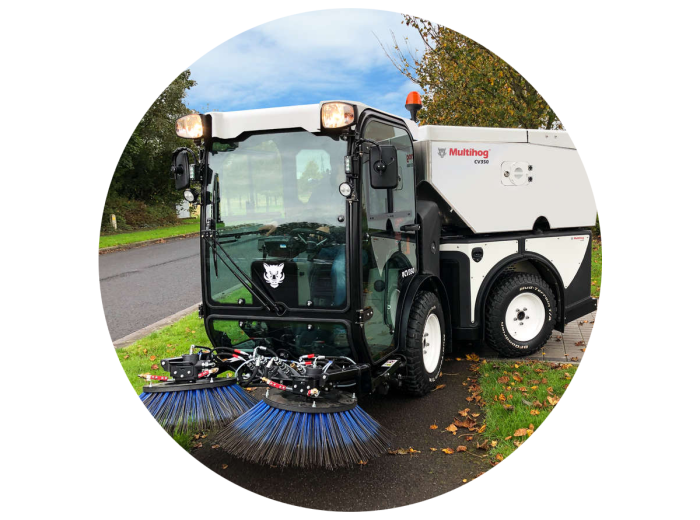 Multihog CV Kehrmaschine – Vielseitig und leistungsstark