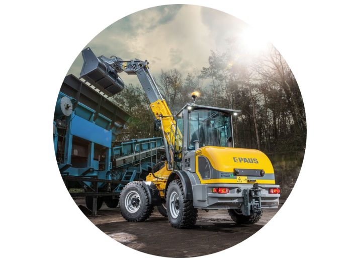 Robuster Paus Schwenklader TSL für anspruchsvolle Aufgaben